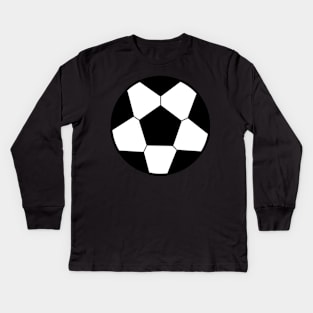 Soccer Ball Kids Long Sleeve T-Shirt